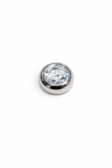 Charm Idee Preziose dal 1987 Femme in Or blanc Zircone IP.CHK18B/190 - IP.CHK18B/190